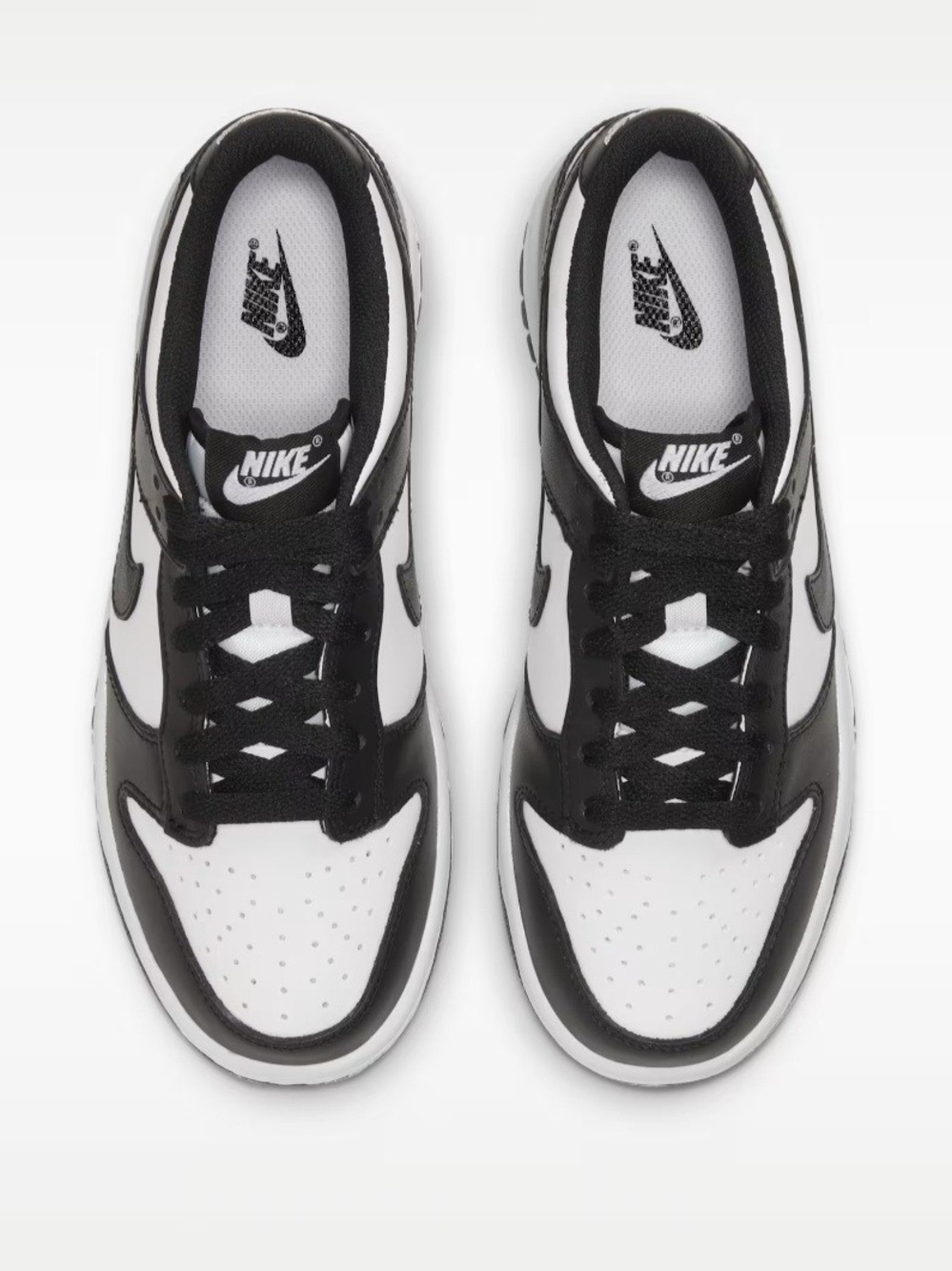 Nike Dunk Low Unizex Black/White Low-Top Sneakers